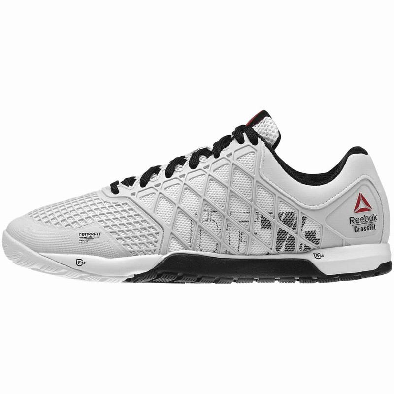 Adidasi Training Reebok Crossfit Nano 4.0 Dama Albi/Negrii Romania SX9136FB